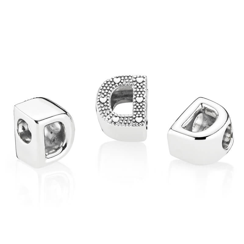 Letter D Charm 797458