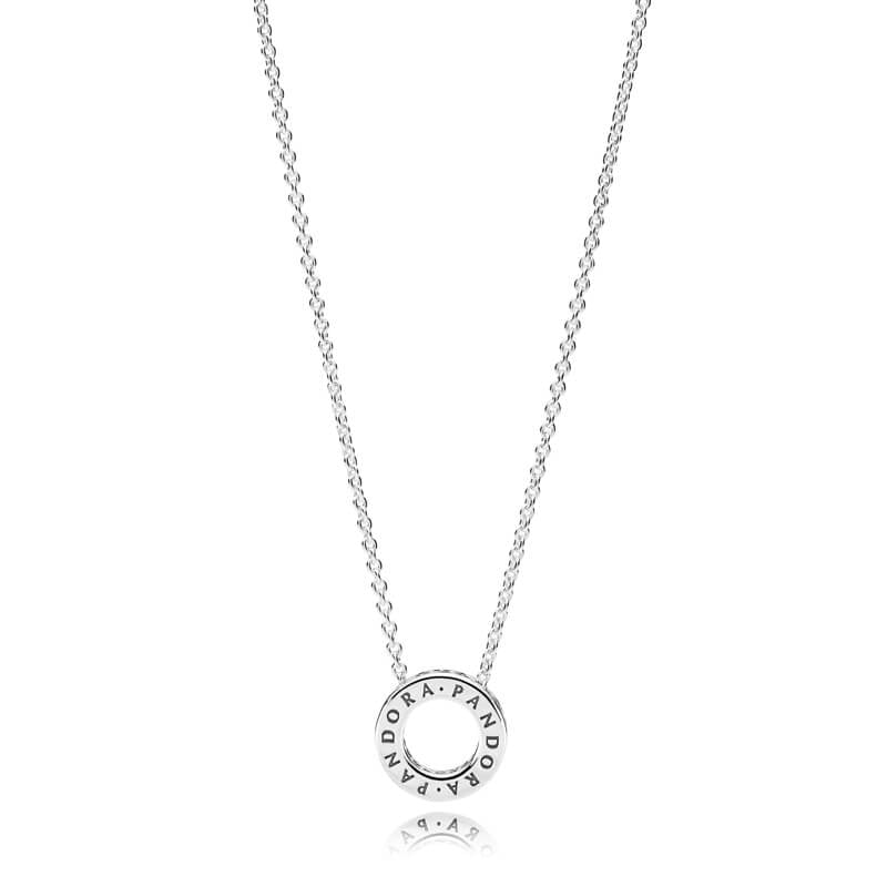 Logo Reversible Necklace 397436CZ-45