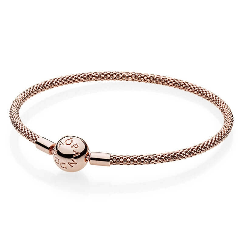 Moments Rose Mesh Bracelet 586543