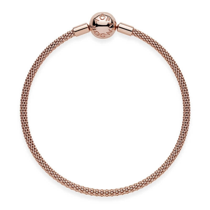 Moments Rose Mesh Bracelet 586543