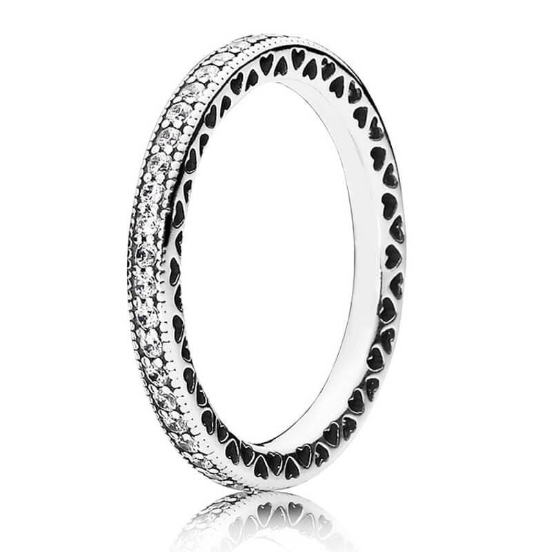 Hearts Eternity Ring 190963CZ