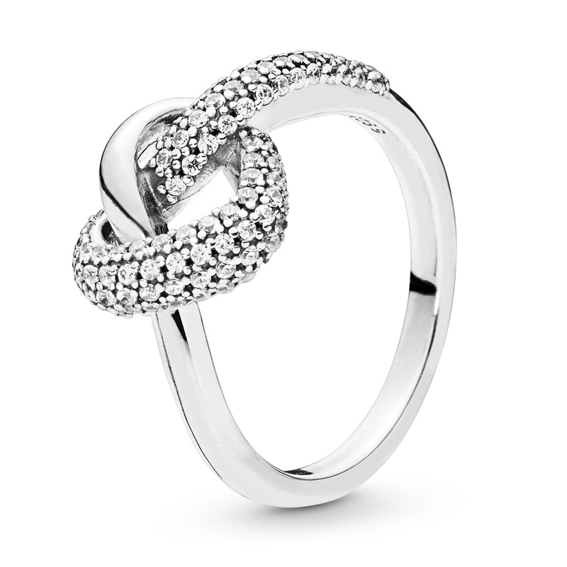 Knotted Heart Ring 198086CZ