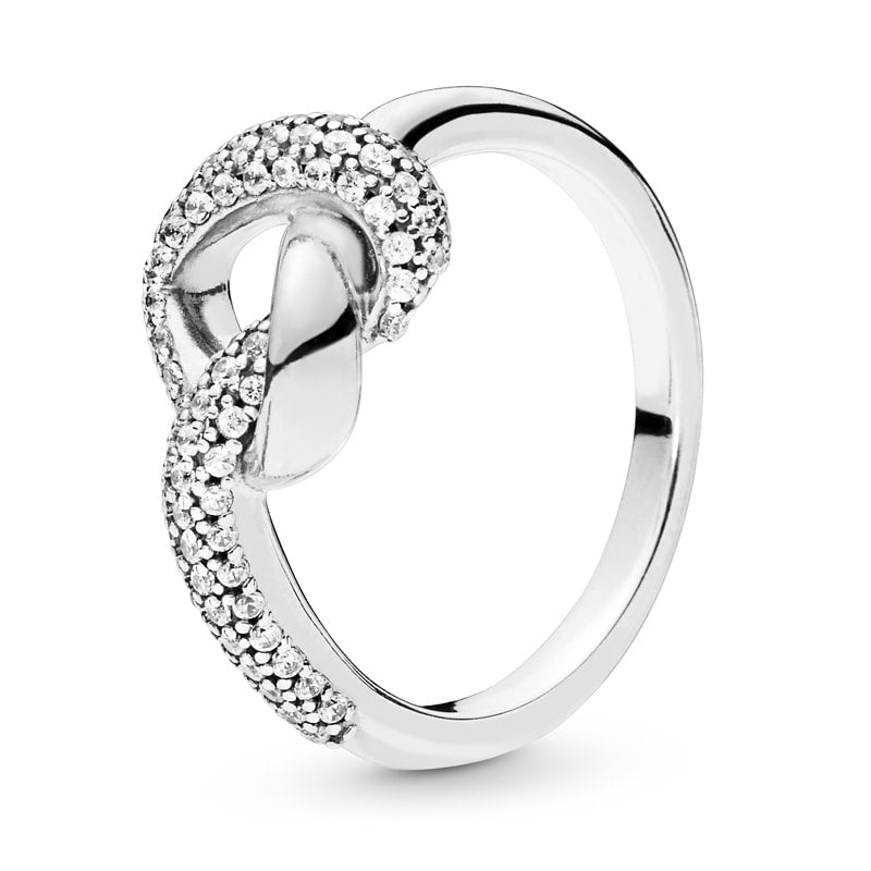 Knotted Heart Ring 198086CZ