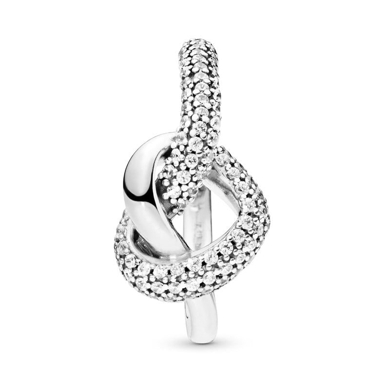 Knotted Heart Ring 198086CZ