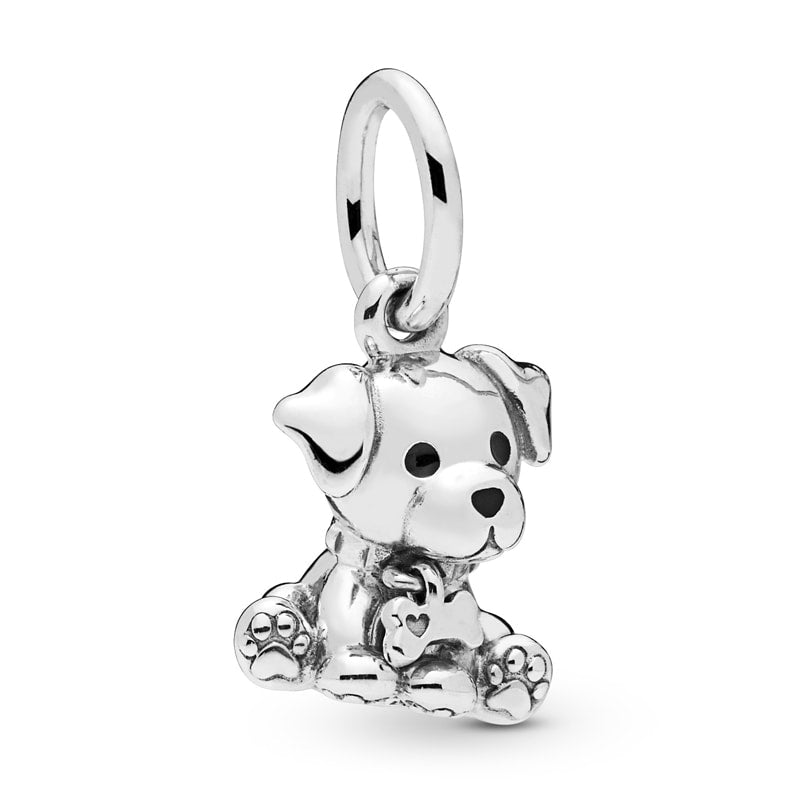 Labrador Puppy Pendant Charm 798009EN16