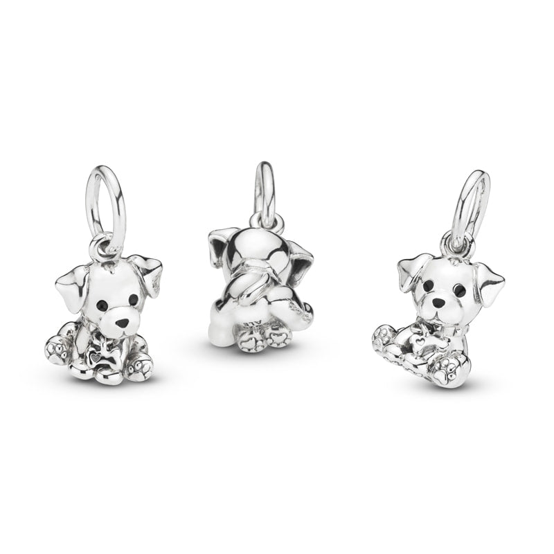 Labrador Puppy Pendant Charm 798009EN16