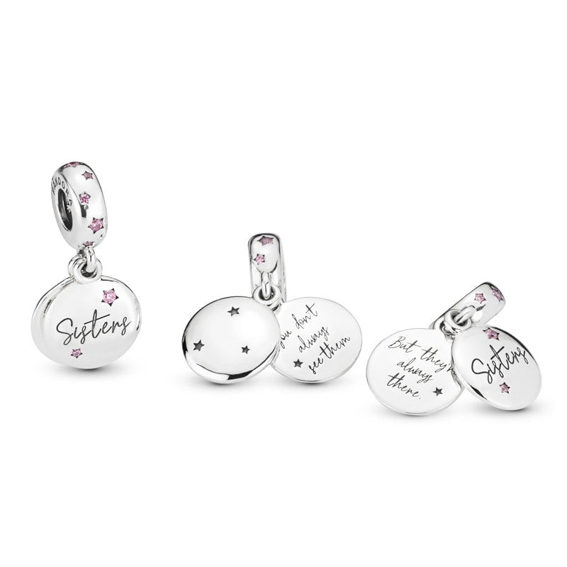 Forever Sisters Pendant Charm 798012FPC