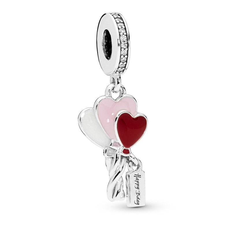 Heart Balloons Pendant Charm 798076CZ