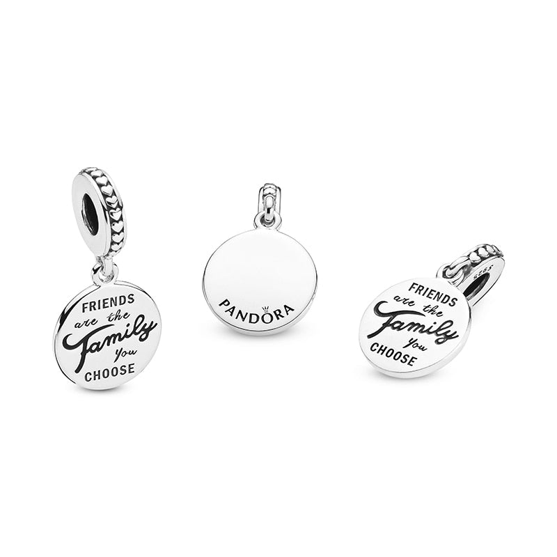 Friends Are Family Pendant Charm 798124EN16