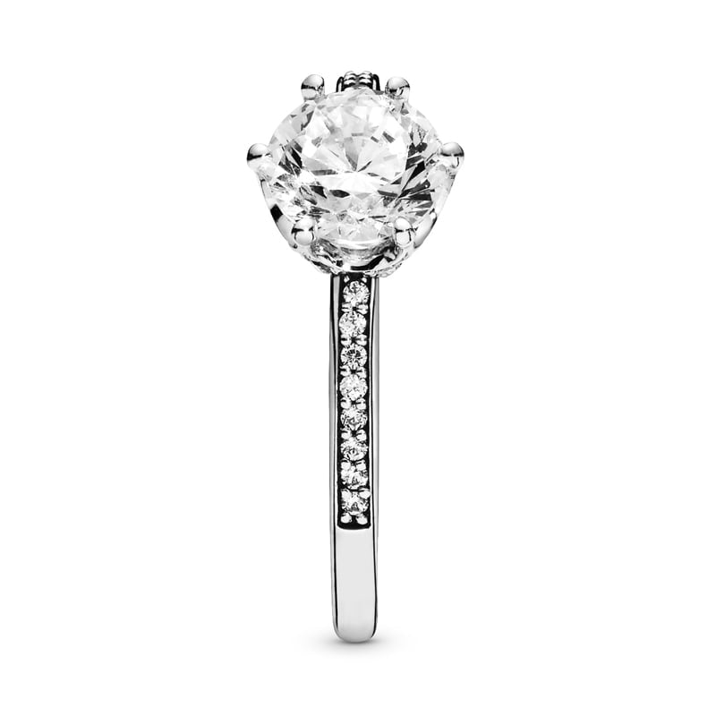 Clear Sparkling Crown Ring 198289CZ