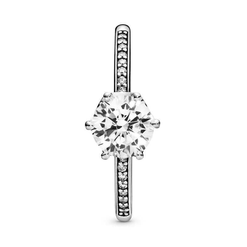 Clear Sparkling Crown Ring 198289CZ