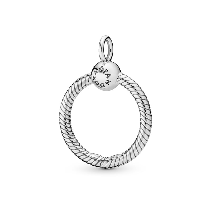 Small Silver Moments O Pendant 398296