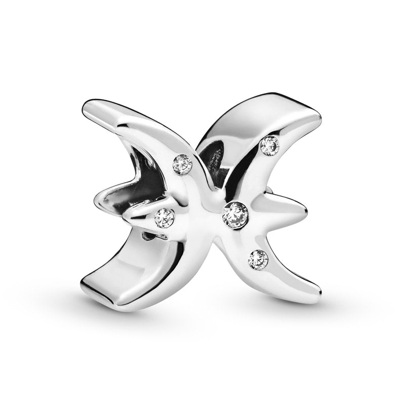 Sparkling Pisces Zodiac Charm 798426C01