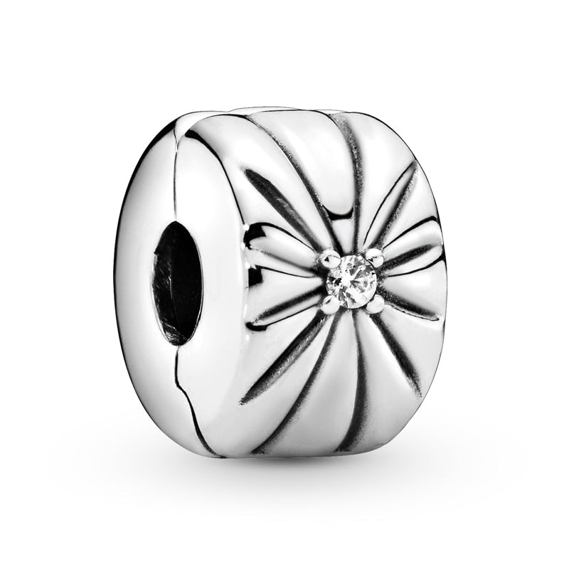 Sparkling Sunburst Clip Charm 798614C01