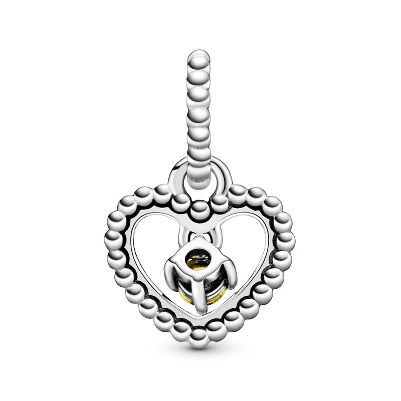 November Birthstone Heart Dangle Charm 798854C11