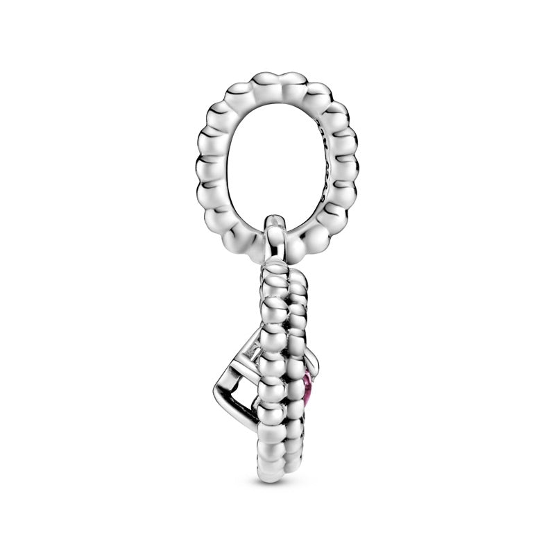 July Birthstone Heart Dangle Charm 798854C02