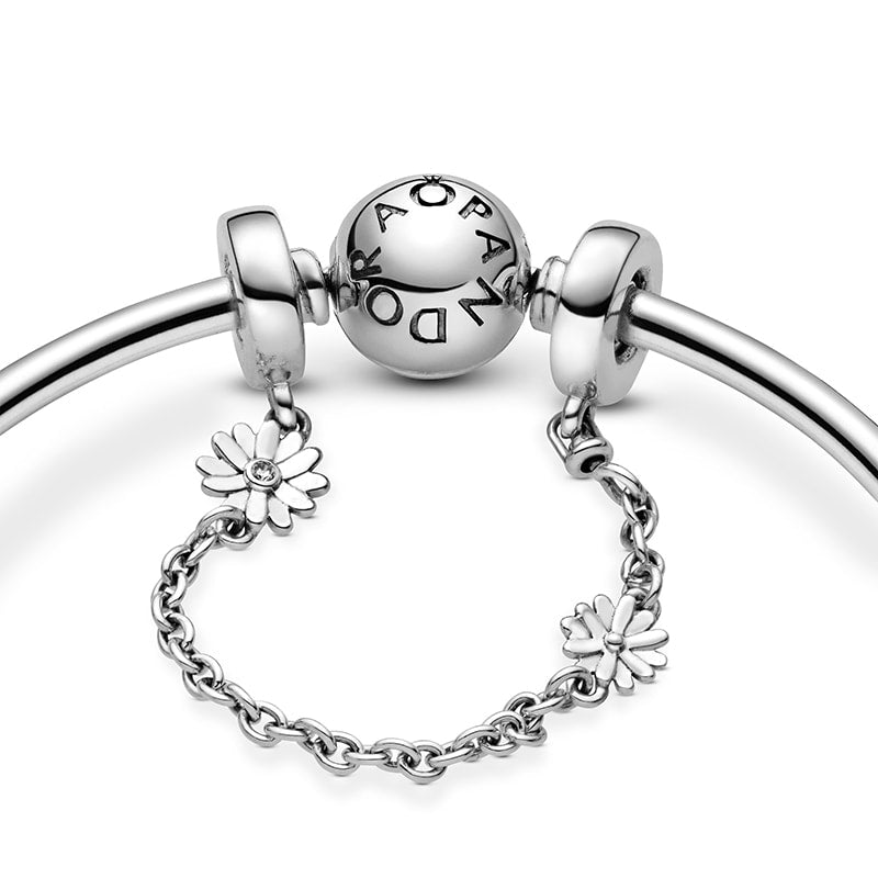 Daisy Flower Safety Chain Charm 798764C01