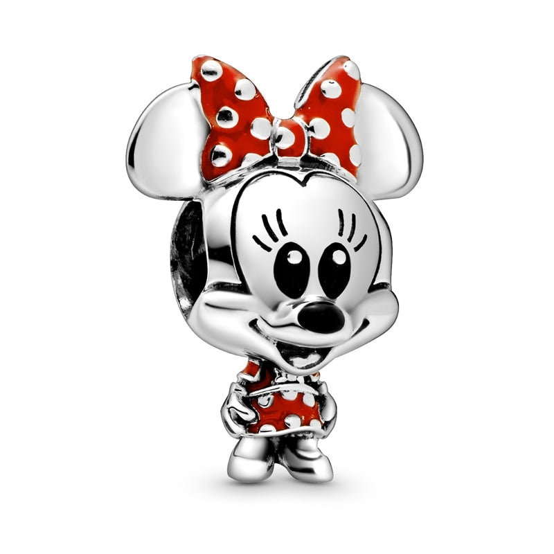 Disney Minnie Mouse Dotted Dress and Bow Charm 798880C02