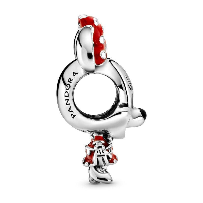 Disney Minnie Mouse Dotted Dress and Bow Charm 798880C02