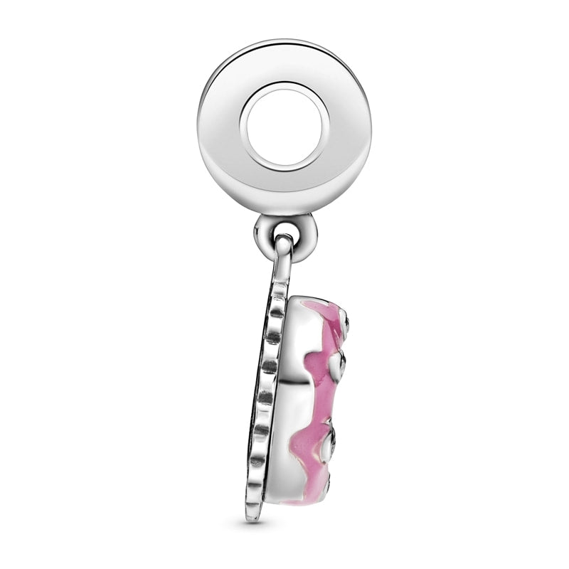 Pink Birthday Cake Dangle Charm 798888C01