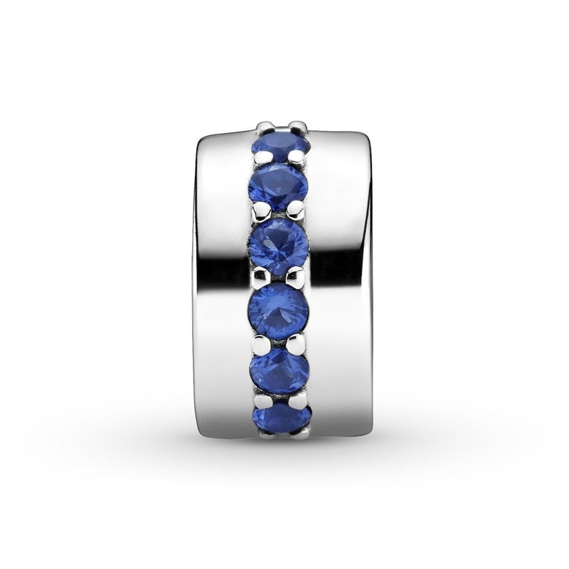 Blue Sparkle Clip Charm 791972C01