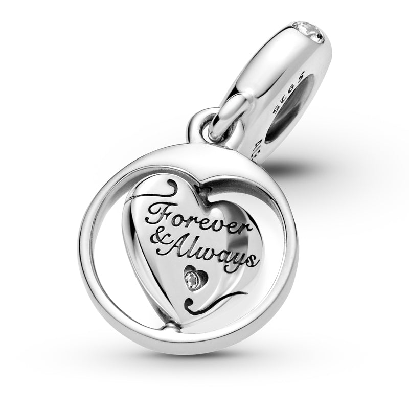 Spinning Forever & Always Soulmate Dangle Charm 799266C01