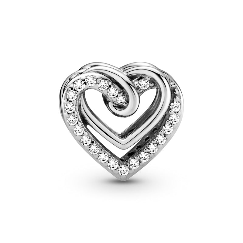 Sparkling Entwined Hearts Charm 799270C01 – Gift & Wrap