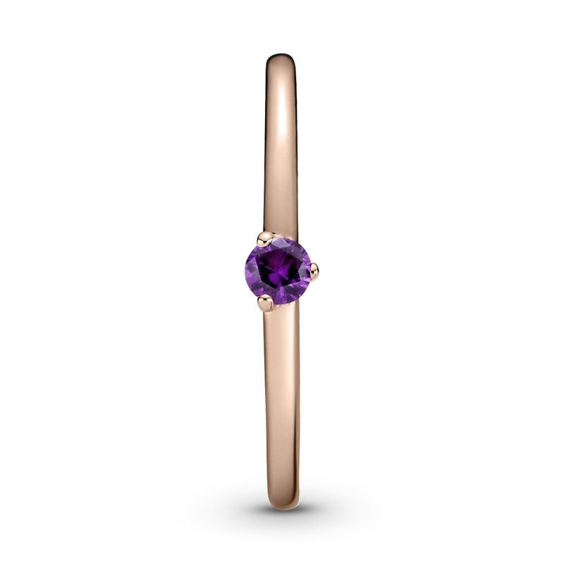 Purple Solitaire Ring 189259C06