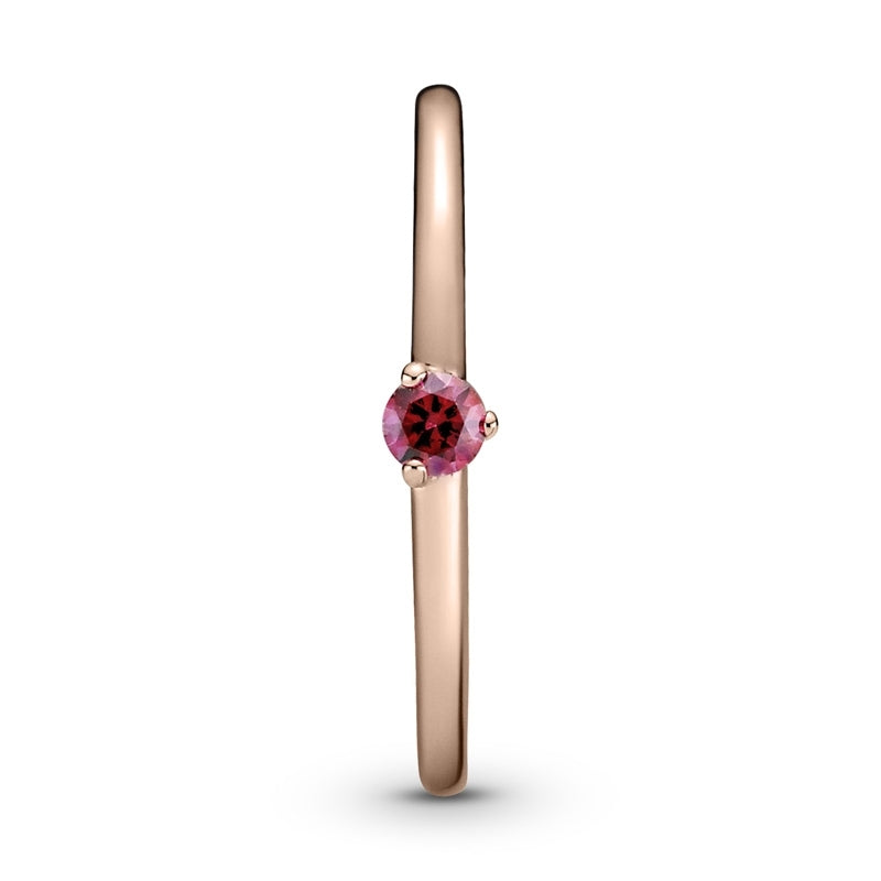 Red Solitaire Ring 189259C01