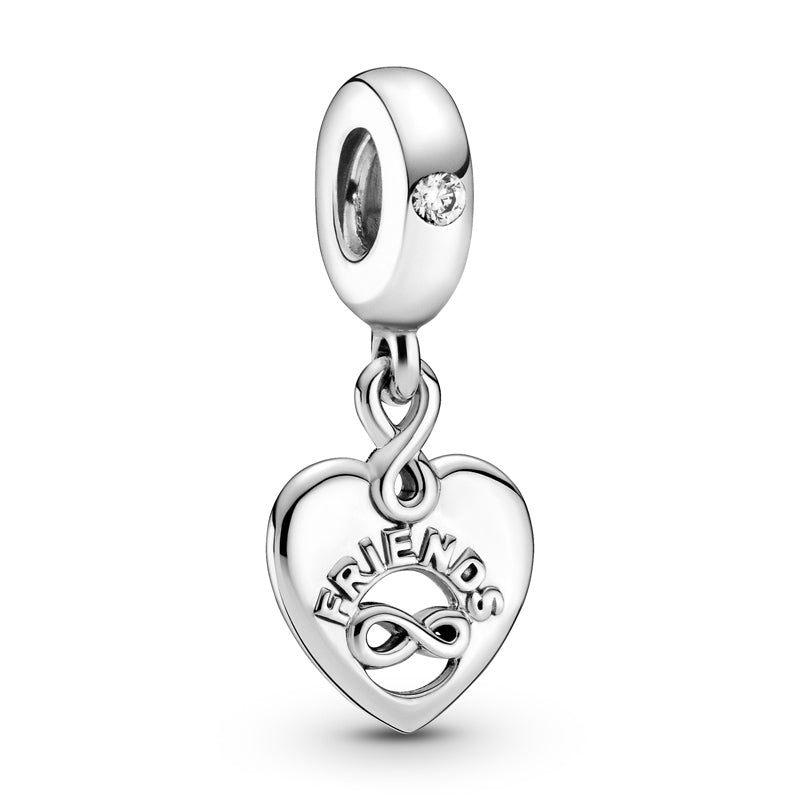 Friends Forever Heart Dangle Charm 799294C01