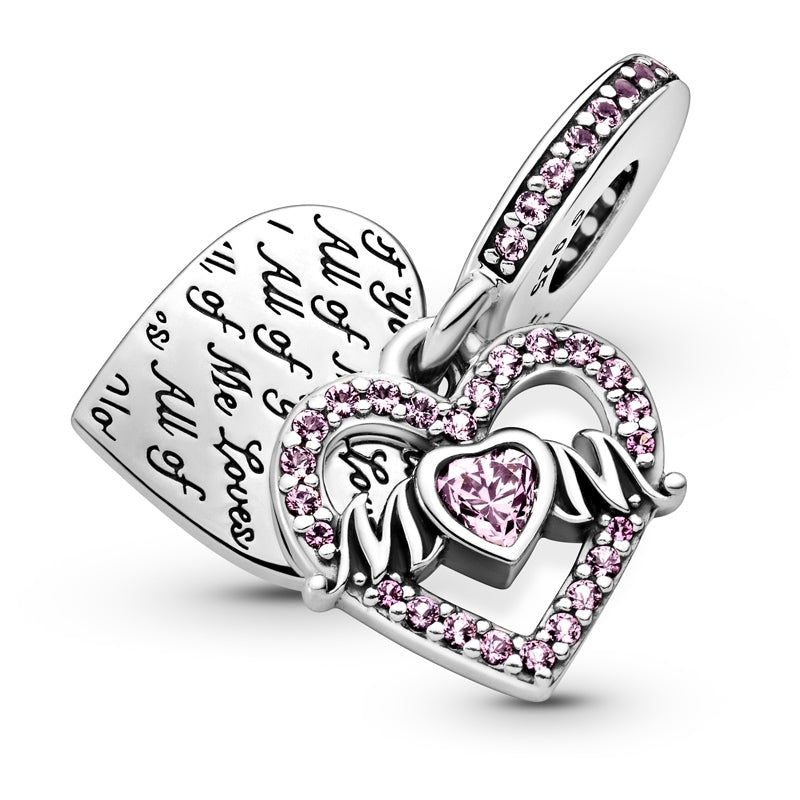 Heart & Mum Dangle Charm 799402C01