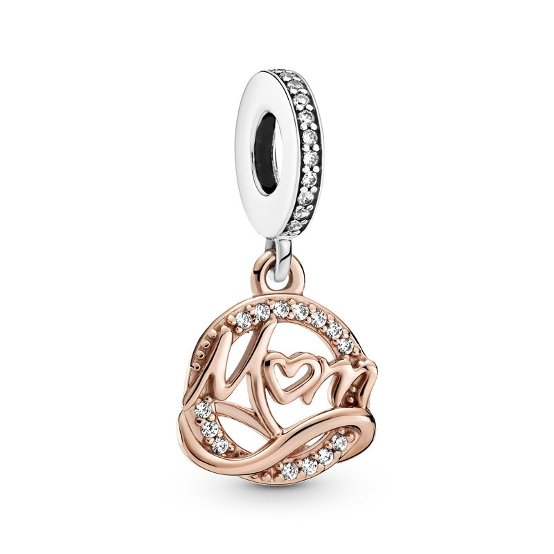 Two-tone Mum Dangle Charm 789374C01