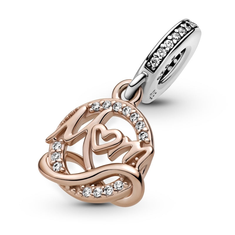 Two-tone Mum Dangle Charm 789374C01