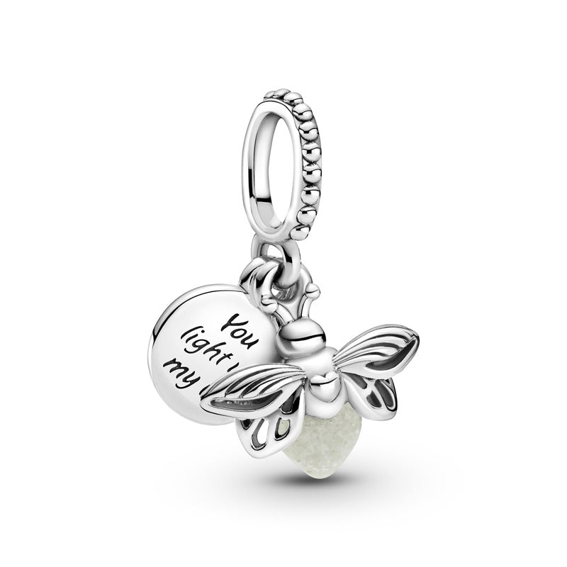 Glow-in-the-dark Firefly Dangle Charm 799352C01