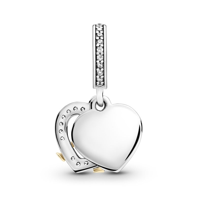 Two-tone Happy Anniversary Dangle Charm 799322C01