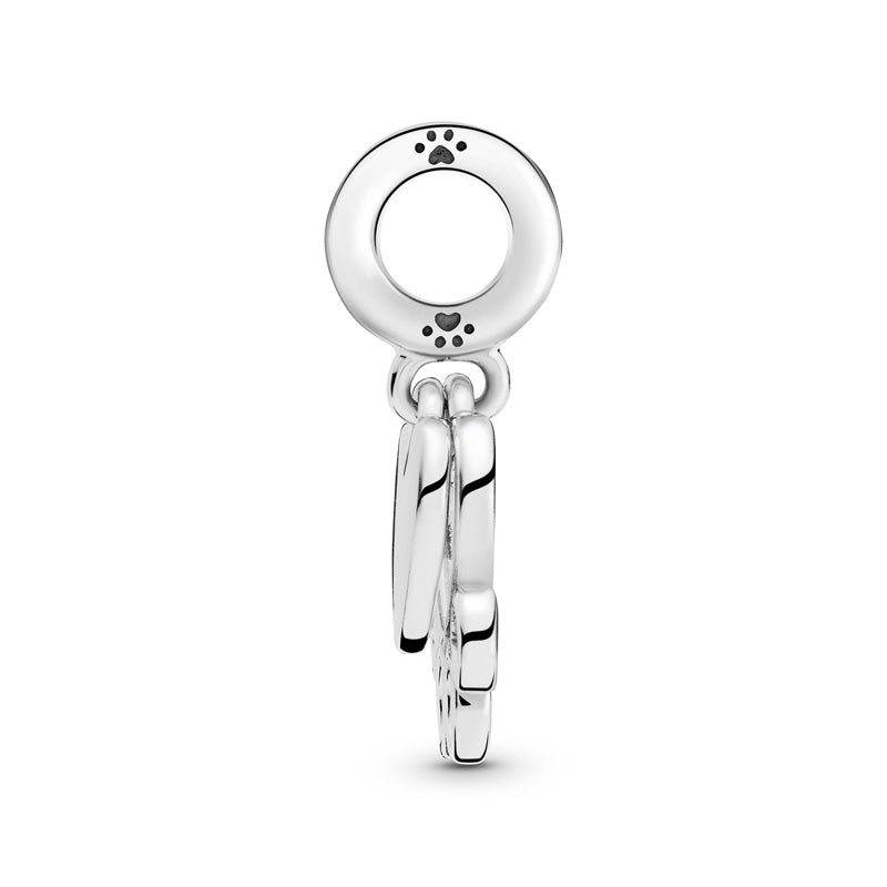 Hearts & Paw Print Dangle Charm 799360C00