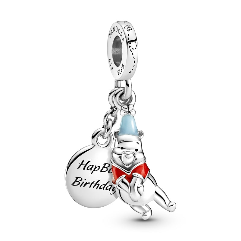 Disney Winnie the Pooh Birthday Dangle Charm 799385C01