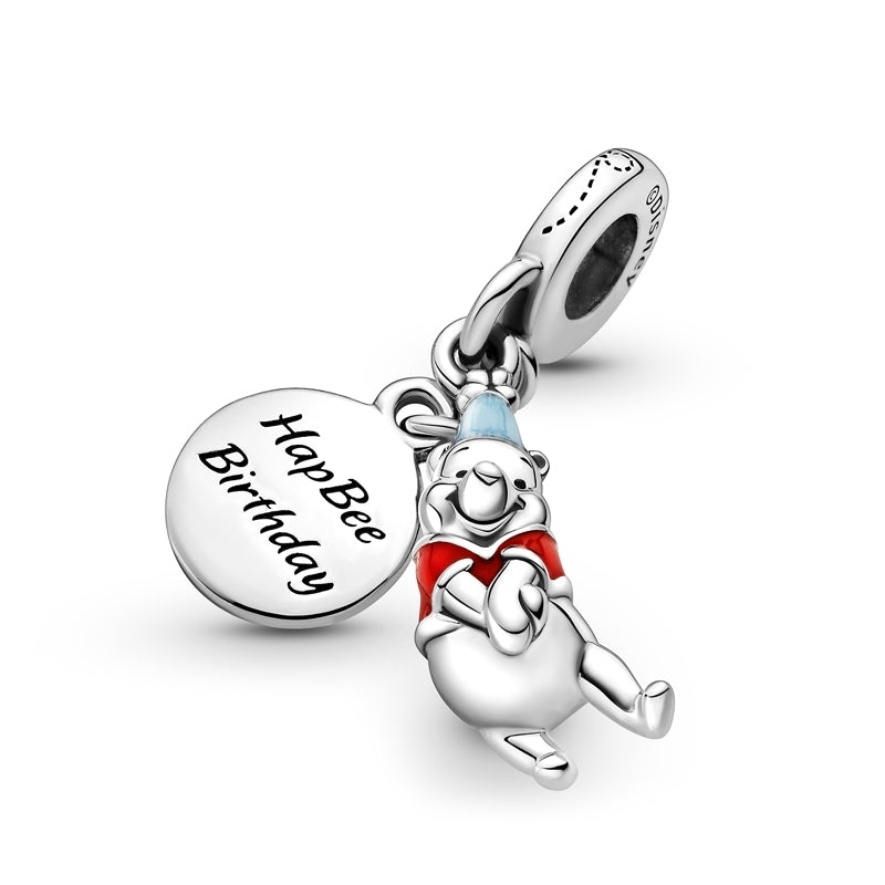 Disney Winnie the Pooh Birthday Dangle Charm 799385C01