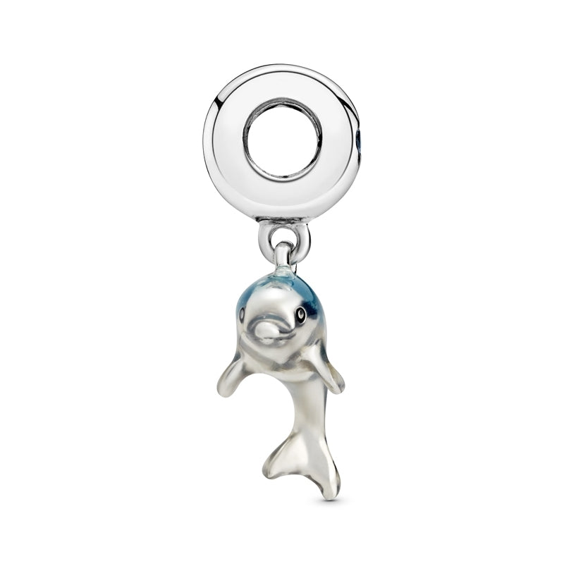 Shimmering Dolphin Dangle Charm 798947C01