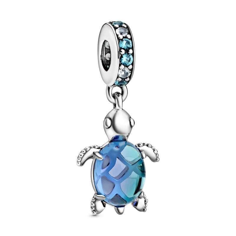 Murano Glass Sea Turtle Dangle Charm 798939C01