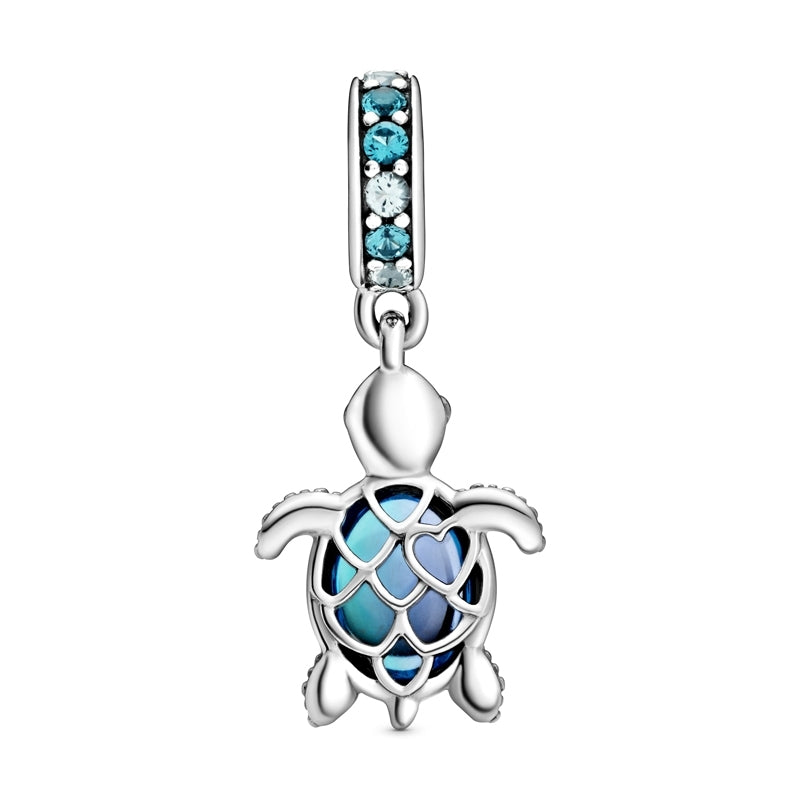 Murano Glass Sea Turtle Dangle Charm 798939C01