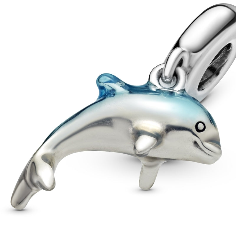 Shimmering Dolphin Dangle Charm 798947C01