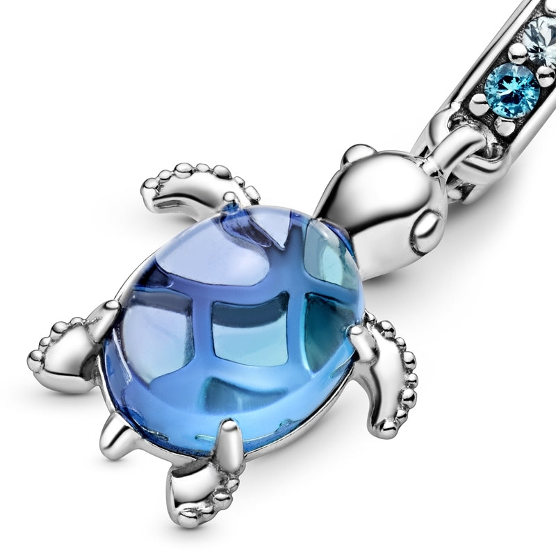 Murano Glass Sea Turtle Dangle Charm 798939C01
