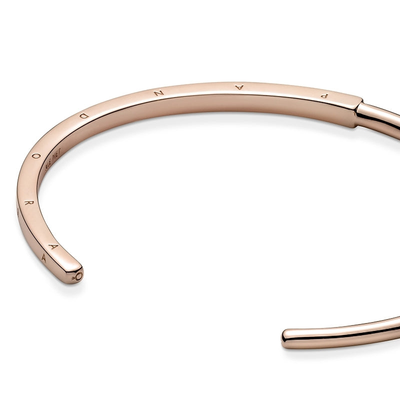 14k Rose Gold-Plated Signature I-D Bangle 589493C00