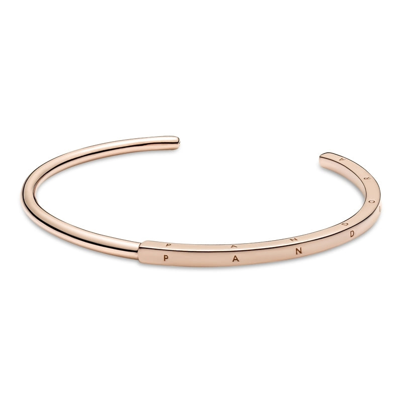 14k Rose Gold-Plated Signature I-D Bangle 589493C00