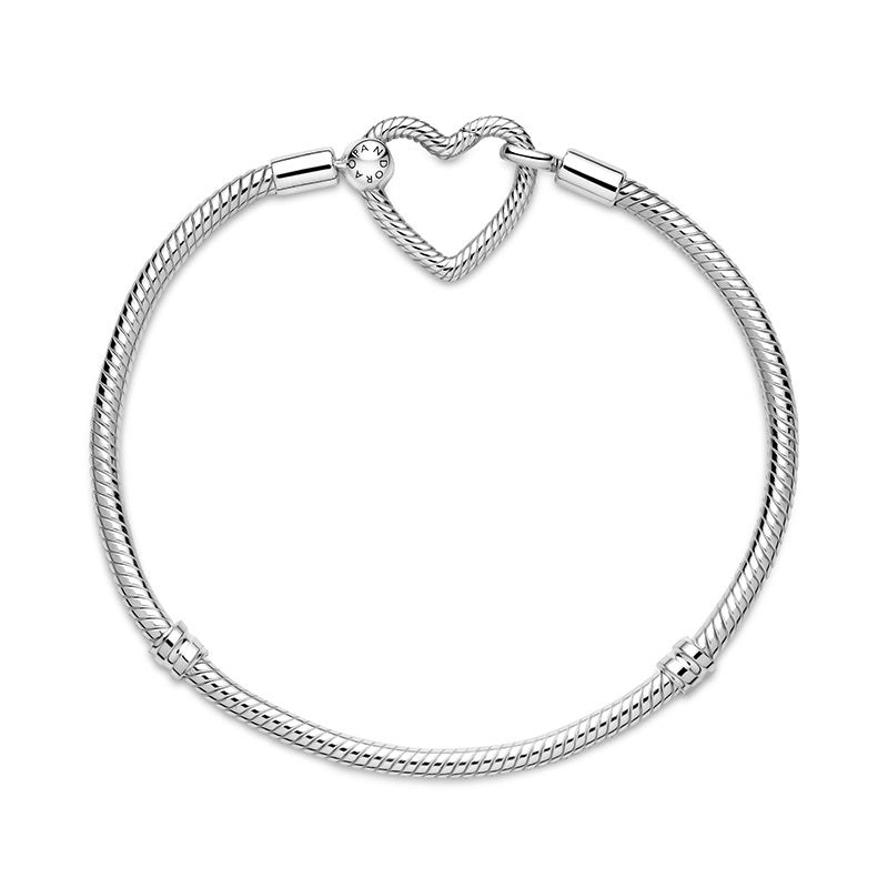 Moments Heart Closure Snake Chain Bracelet 599539C00