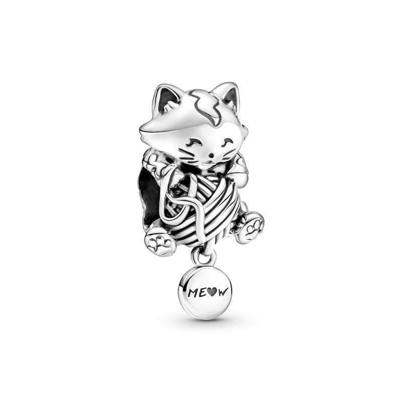 Kitten & Yarn Ball Charm 799535C00