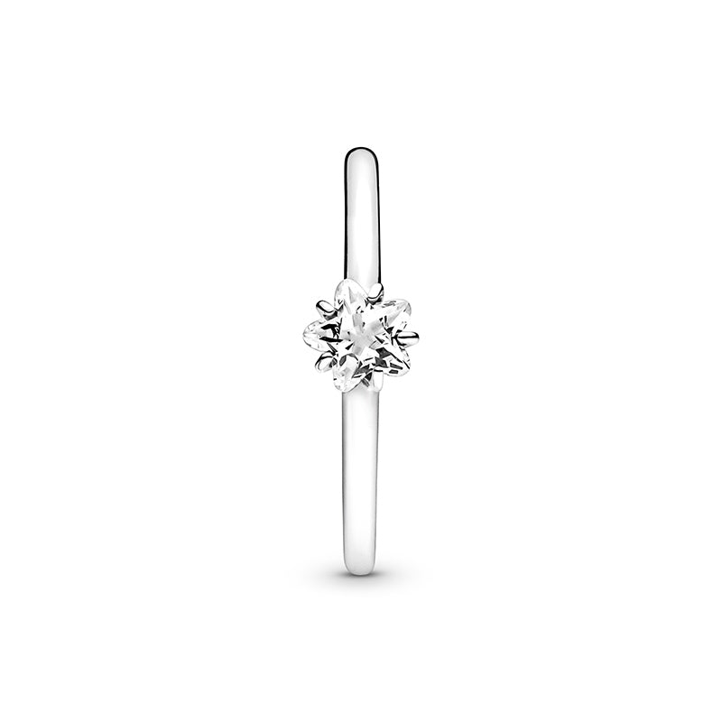 Celestial Sparkling Star Solitaire Ring 190026C01