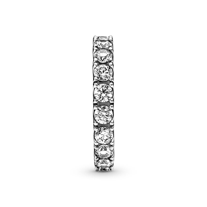 Clear Sparkling Row Eternity Ring 190050C01