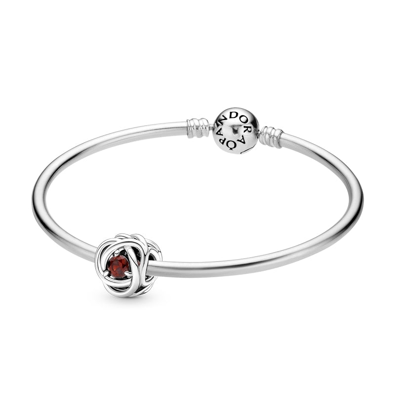 Birthstone Eternity Circle Bangle Gift Set